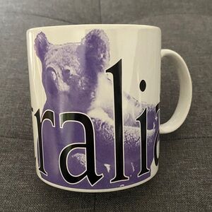 Vintage Starbucks Australia City Mug Collector Series 2005 Koala Bear Coffee Mug